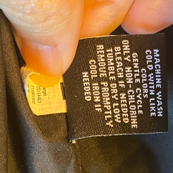 Victoria Beckham Daisy Floral Drop Waist Mini Dress Black White Size 1X - Picture 8 of 14